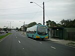 Am Bulleen Terminus angedockt