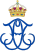 Royal Monogram of King Adolf Frederik of Sweden.svg