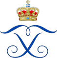 Royal Monogram of Princess Thyra of Denmark.svg