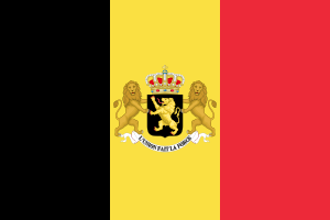 Royal ensign of Belgium (1858).svg