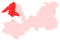 Leningradin alueen sijainti