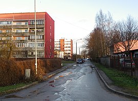 Вид от улицы Франча Трасуна