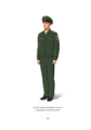 Office Uniform (with peaked cap - for contract servicemen)