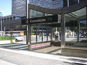 A Consolação (São Paulo metró) cikk szemléltető képe