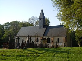 Църквата в Saint-Vaast-en-Auge