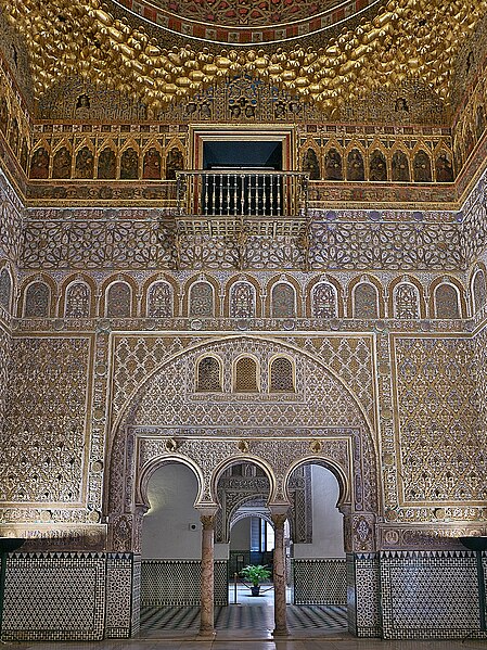 File:Salón de Embajadores, Real Alcázar de Sevilla.jpg