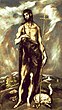 San Juan Bautista, de El Greco. Ca. 1600-1605.