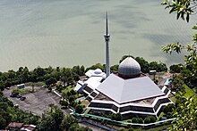 Sandakan District Mosque, the main mosque for the city and district. Sandakan Sabah Sim-Sim-CityMosque-02.jpg