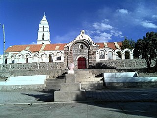 Santuario de Quillacas Town in Oruro Department, Bolivia