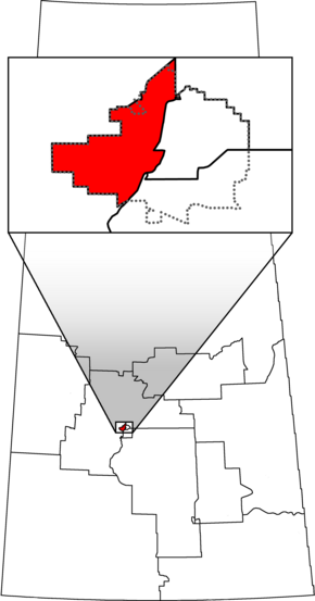 Mapa de la circunscripción