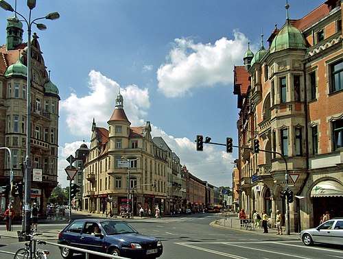 Schillerplatz in Dresden-Blasewitz