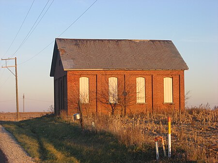 Schoolhouse near Lochard Road