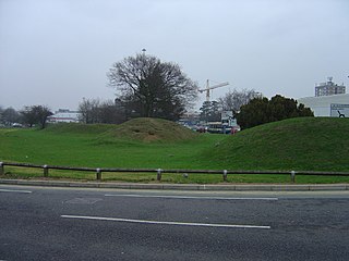 <span class="mw-page-title-main">Six Hills</span> Collection of Roman barrows in Stevenage, Hertfordshire, England