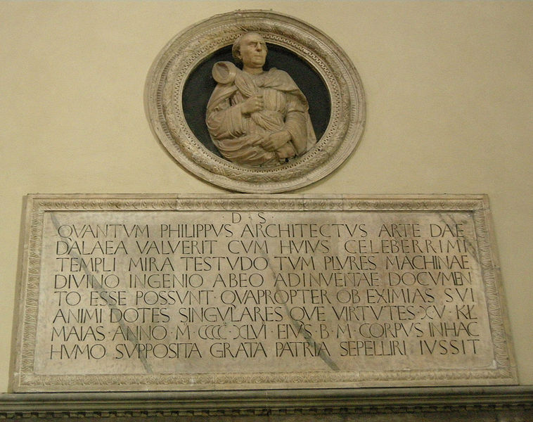 File:Smf, busto e epigrafe filipo brunelleschi (il buggiano).JPG