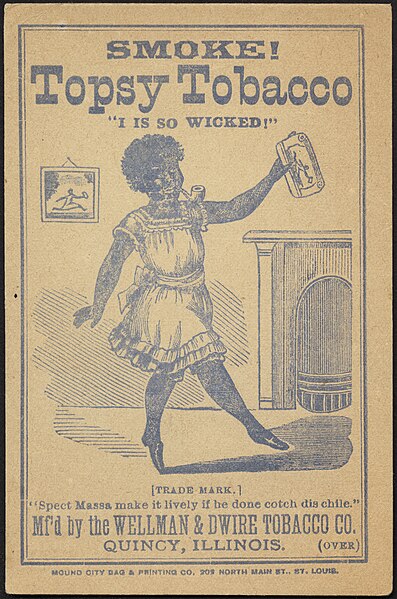 File:Smoke! Topsy Tobacco, 'I is so wicked!' (front).jpg