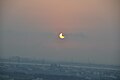 Eclipse solar parcial do 15 de xaneiro de 2010, Taichung, Taiwán.