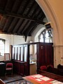 South aisle of the Church of Saint Mary and Saint Peter in Wennington. [162]