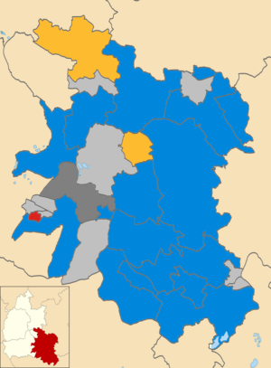 South Oxfordshire UK ward map 2011 results.png