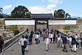 Southern gate at Osaka Castle in Namba.