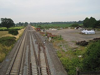 Spetchley railway station Former railway station in Worcestershire, England