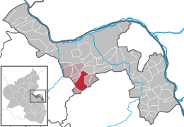 Sprendlingen - Carte