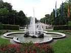 Fountain in front of the Maximilianeum