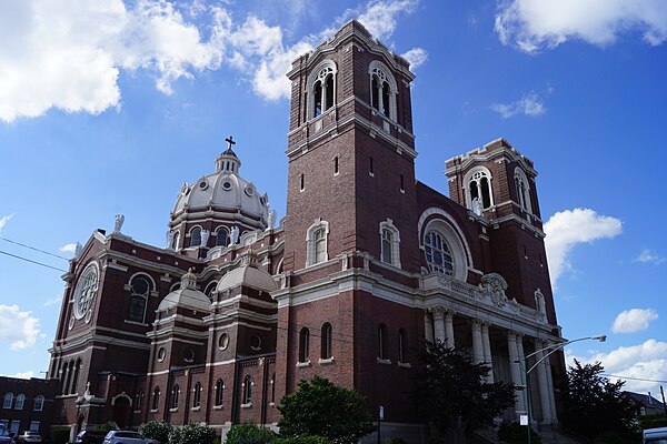 St. Mary of the Angels from the southeast