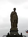 A statue of Saint Maurice, located in Soultz-Haut-Rhin, France.