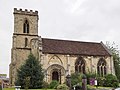 St Denys's Church. Parish church. C14 / C15. Grade I listed.