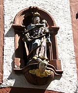 Skulptur und Architekturteile