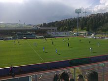 Stadio Olimpico di Serravalle.