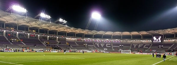 Panorámica del estadio.