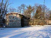 Stadspark in de winter