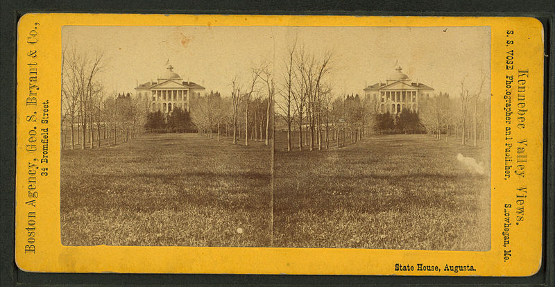 File:State House, Augusta, by S. S. Vose.jpg