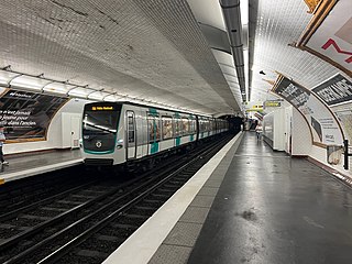 <span class="mw-page-title-main">Oberkampf station</span> Metro station in Paris, France