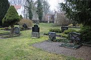 Deutsch: Baudenkmal Kirche mit Kirchmauer in Steinhöfel-Buchholz, Nummer 09115203. English: Cultural monument church with church wall in Steinhöfel-Behlendorf, number 09115203.