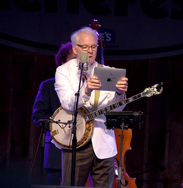 Actor Steve Martin (pictured above in 2010) presented with a distinguished achievement award at the 2015 award show.