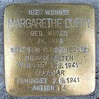 Stolperstein für Margarethe Duffy