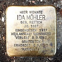 Stolperstein LB Ida Möhler 20200822 163825.jpg