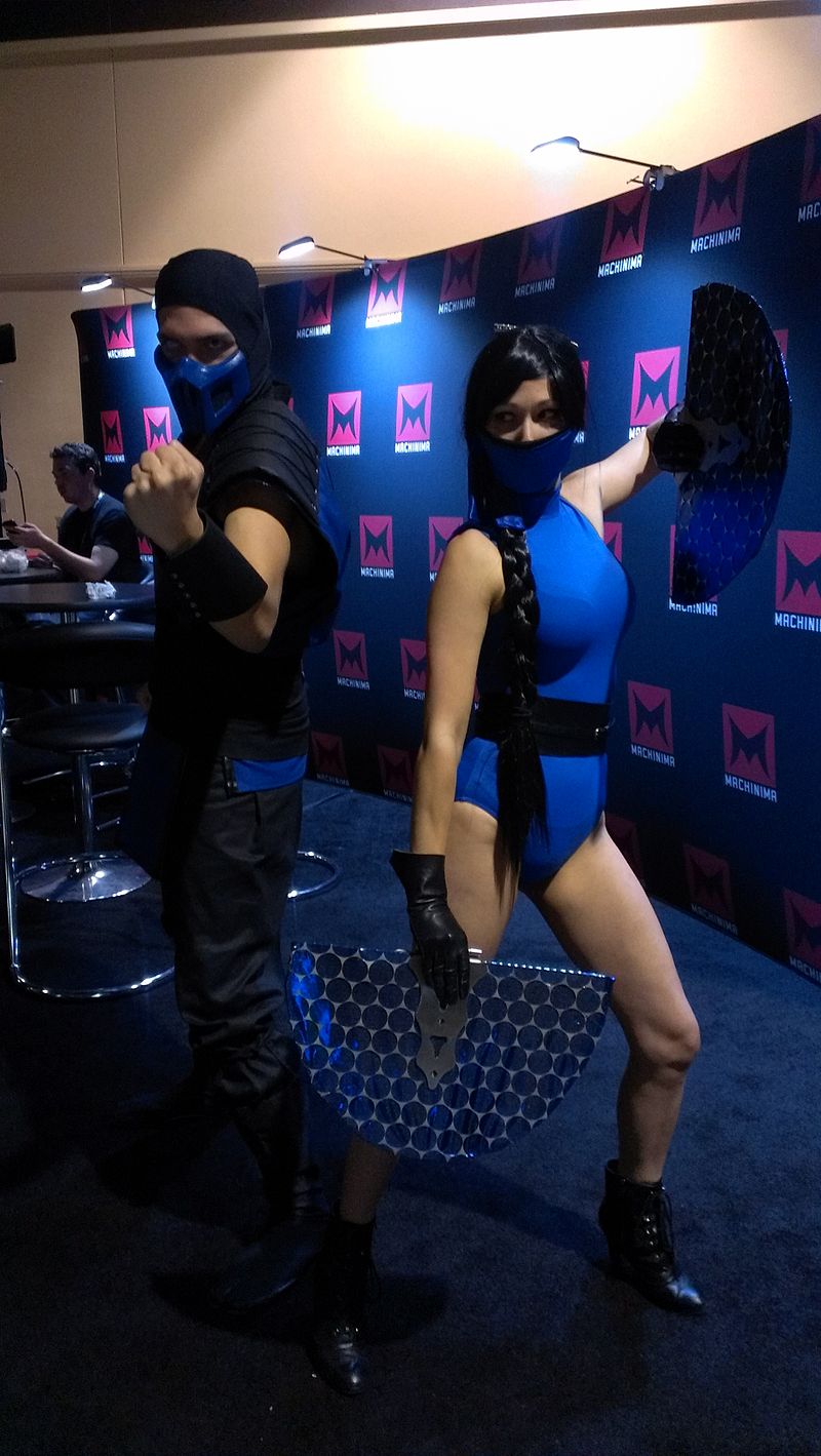 mortal kombat sub zero and kitana