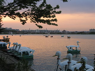 <span class="mw-page-title-main">Suseong District</span> Autonomous District in Yeongnam, South Korea