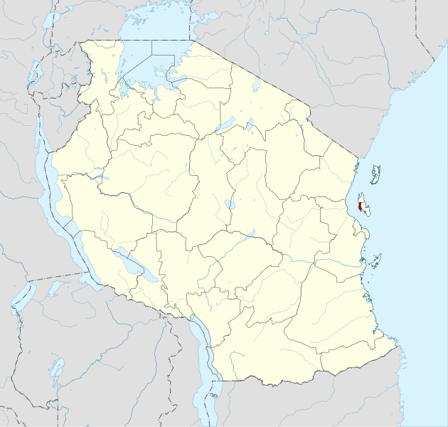 File:Tanzania UngujaUrbanWest location map.svg