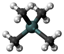 Modello molecolare del tetrametilstagno