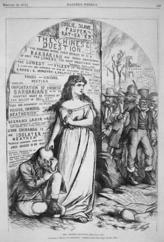 <span class="mw-page-title-main">Anti-Chinese sentiment in the United States</span> History of racial discrimination