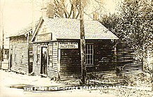 The first post office c. 1910