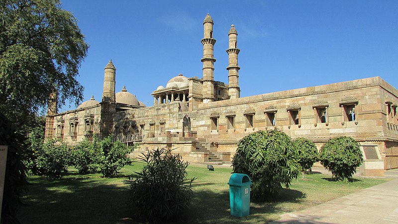 File:The Jama Masjid, Champaner.jpg