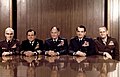 The Joint Chiefs of Staff in 1977.