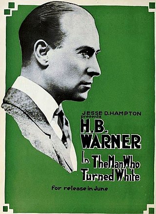 <i>The Man Who Turned White</i> 1919 film by Park Frame