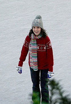 Tina Fey durante as filmagens de "Ludachristmas" em 2007.