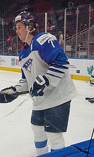 <span class="mw-page-title-main">Topi Niemelä</span> Finnish ice hockey player